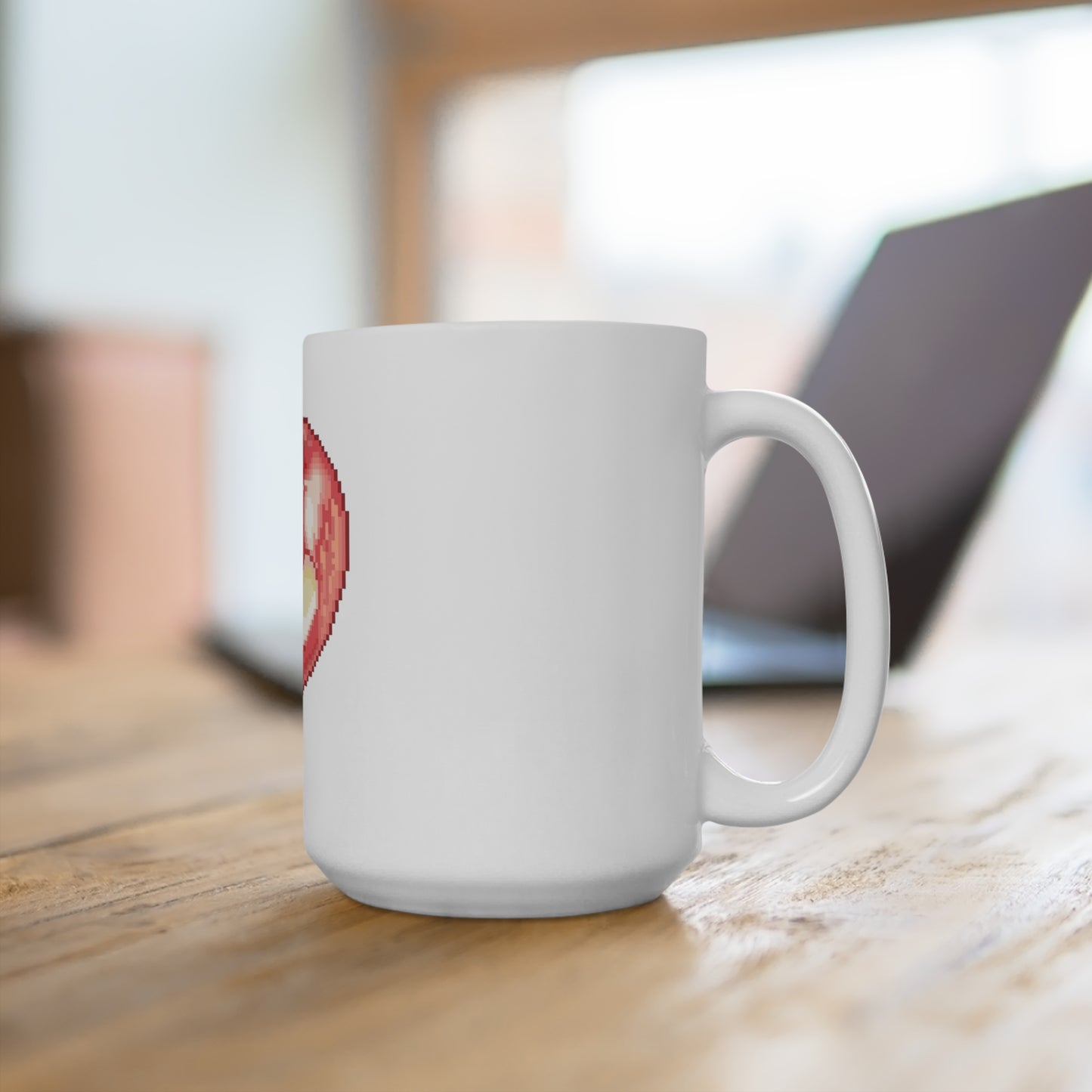 Pixel Apple Mug